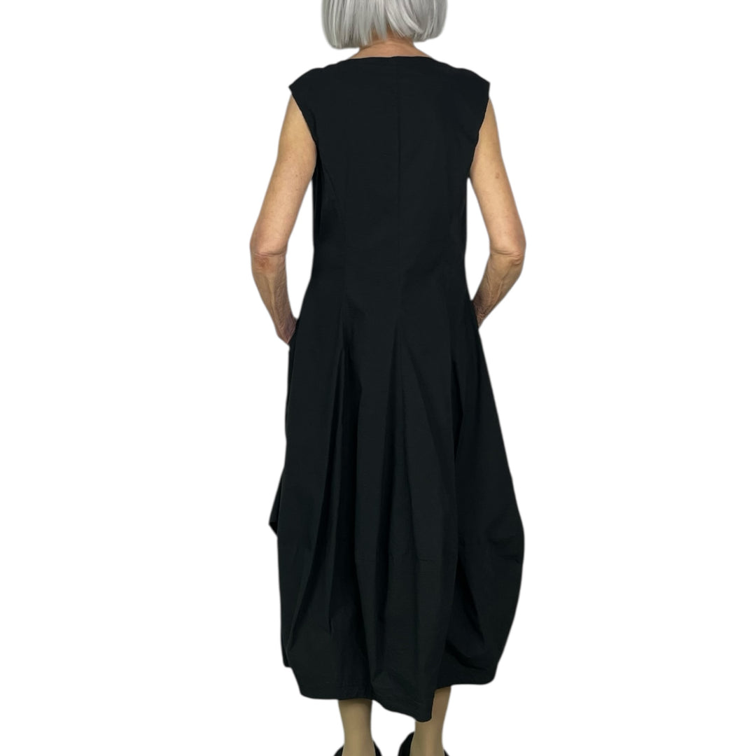 TEXTURED SLEEVELESS DRESS