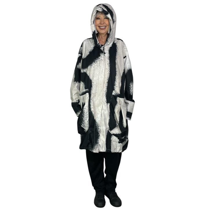 PRINT WATERPROOF RAINCOAT