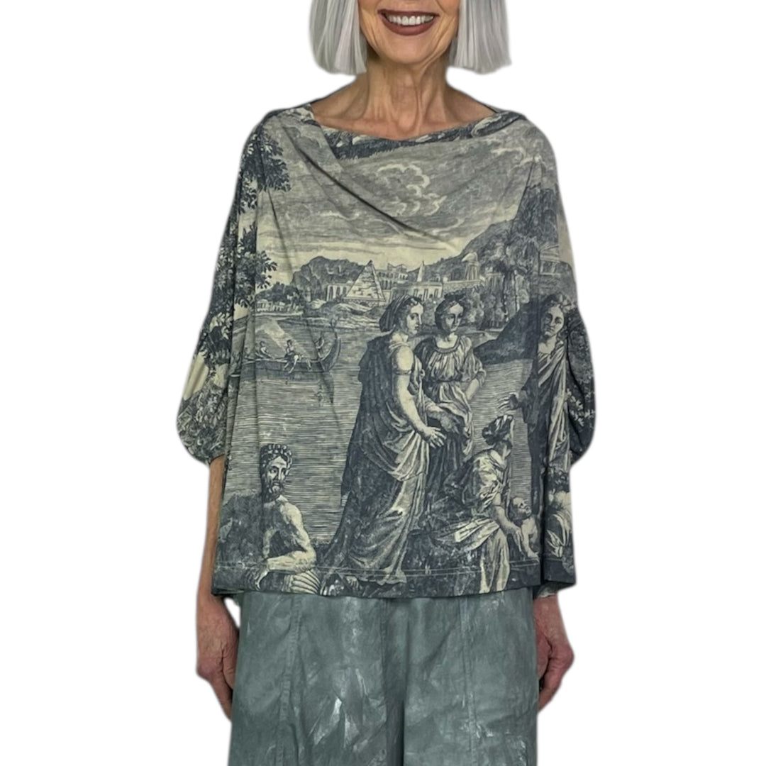 SCENIC PRINT S/S TOP