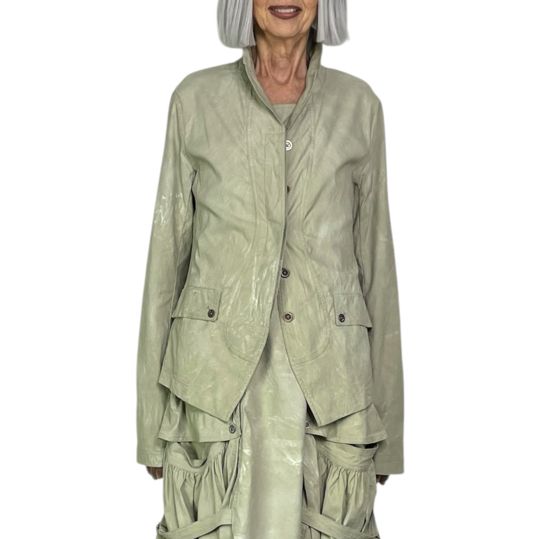 STRETCH TWILL SHAPED JACKET