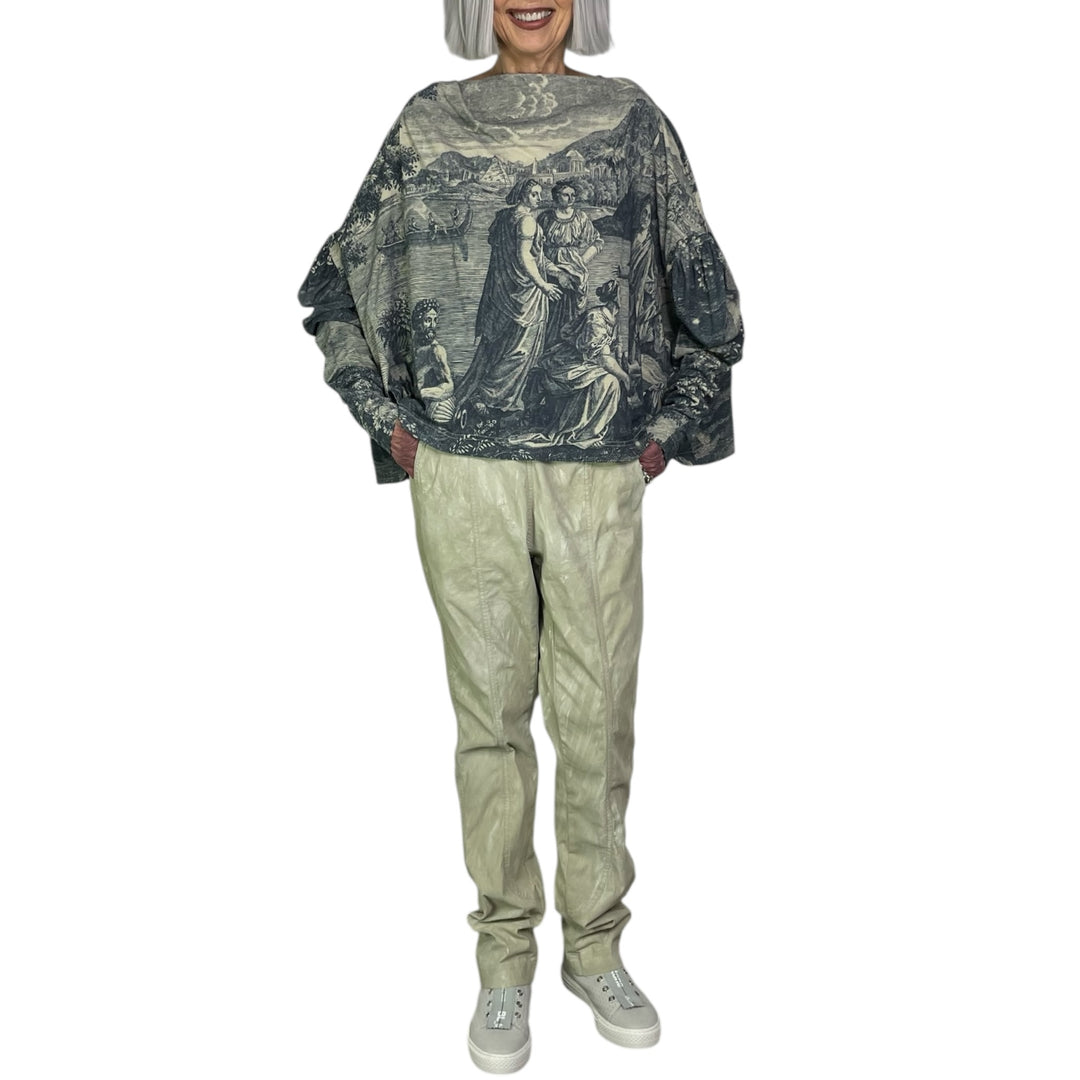 SCENIC PRINT L/S TOP