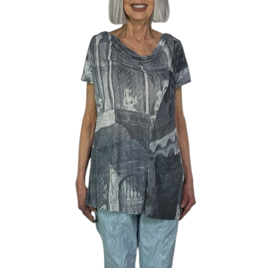 SCENIC PRINT S/S TEE