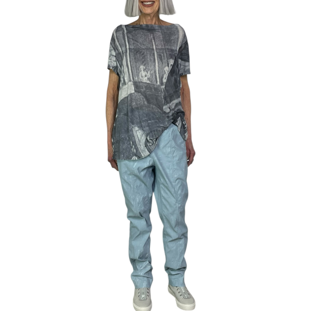 STRETCH TWILL SLIM LEG PANT