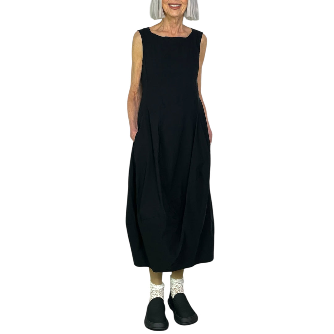 SOLID SLEEVELESS DRESS
