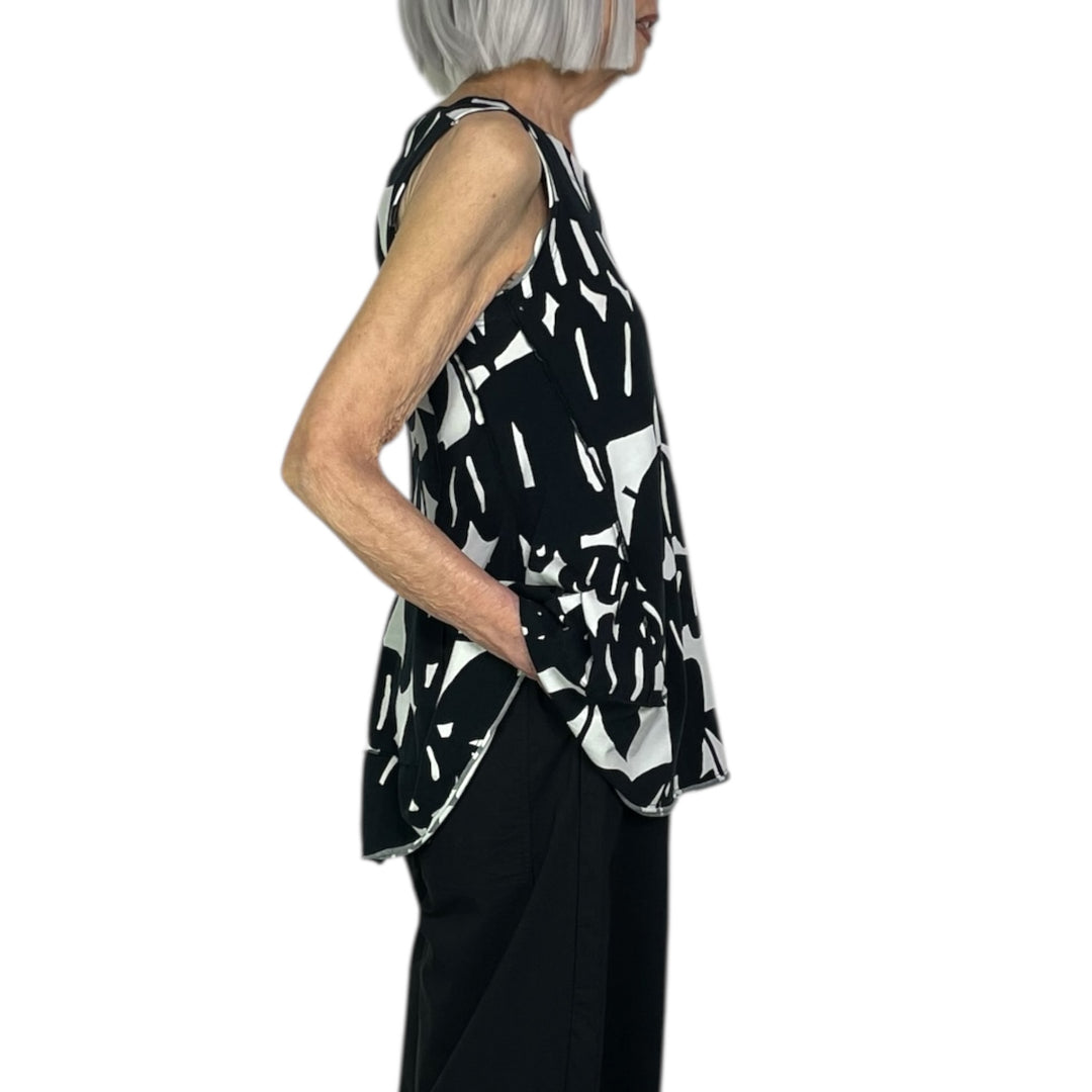 PRINT JERSEY TANK TOP