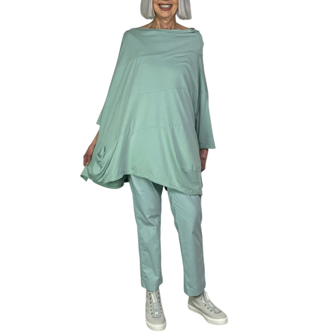 SOLID JERSEY TUNIC TOP