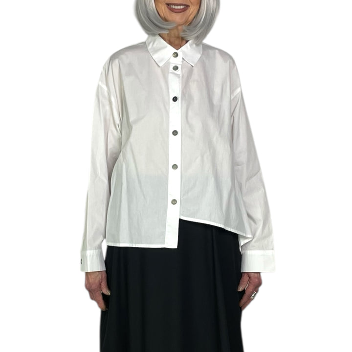 RUCHED BACK SHIRT