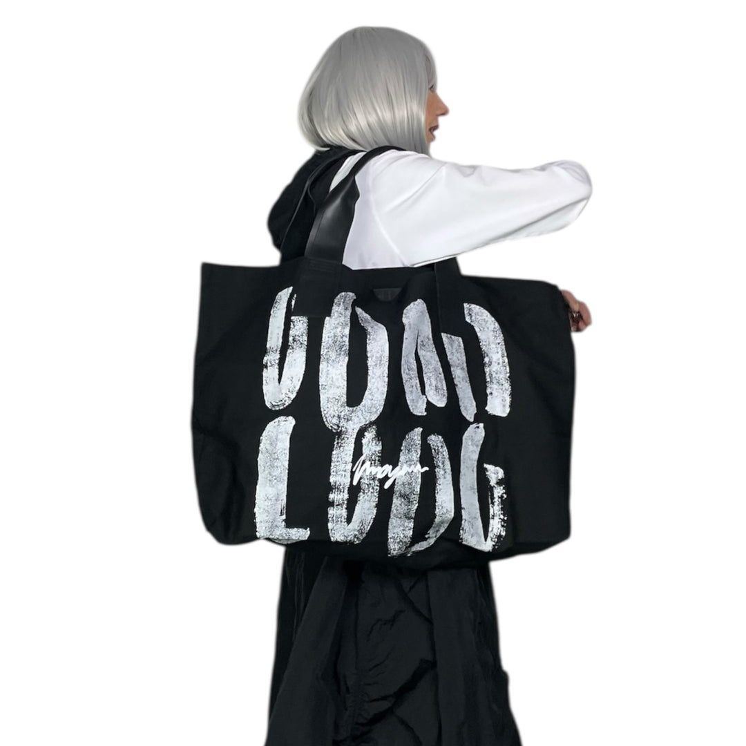 GRAPHIC PRINT TOTE BAG