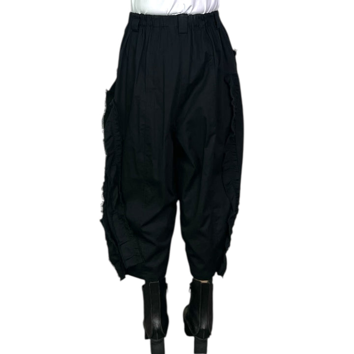 RUFFLE TRIM PANT
