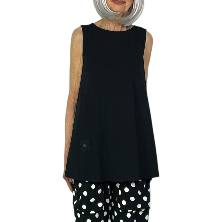 SOLID JERSEY LONG TANK TOP