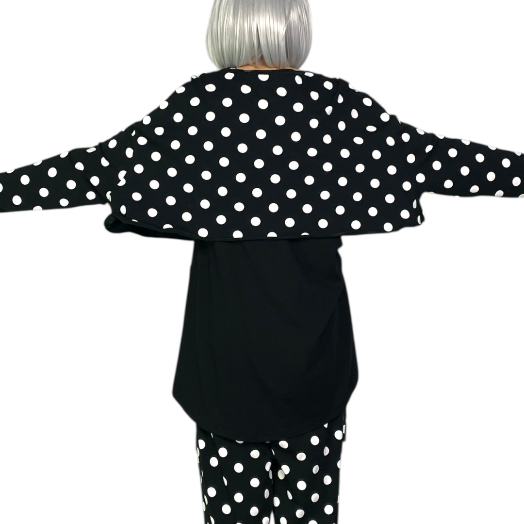 DOTS JERSEY SNUGGLE SHIRT