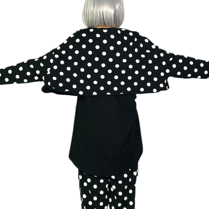 DOTS JERSEY SNUGGLE SHIRT
