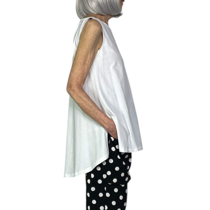 SOLID JERSEY LONG TANK TOP