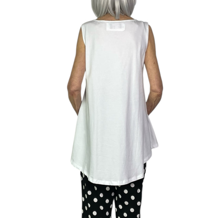 SOLID JERSEY LONG TANK TOP