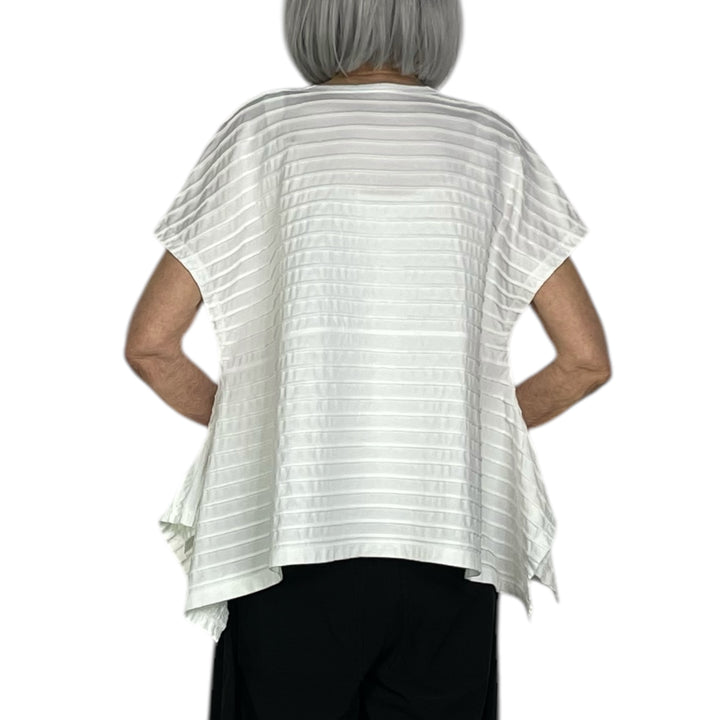ASYMMETRIC JERSEY TOP