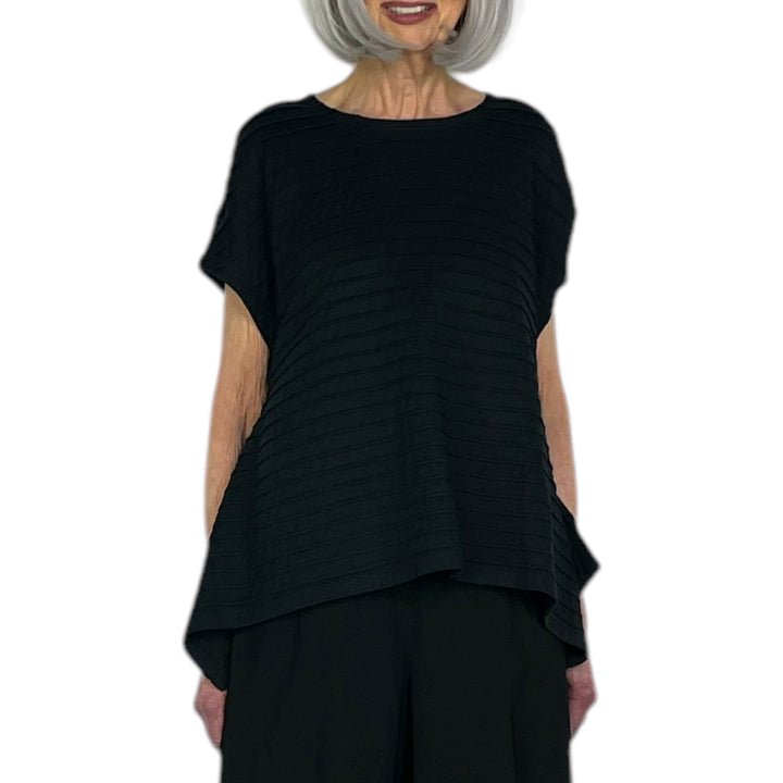 ASYMMETRIC JERSEY TOP