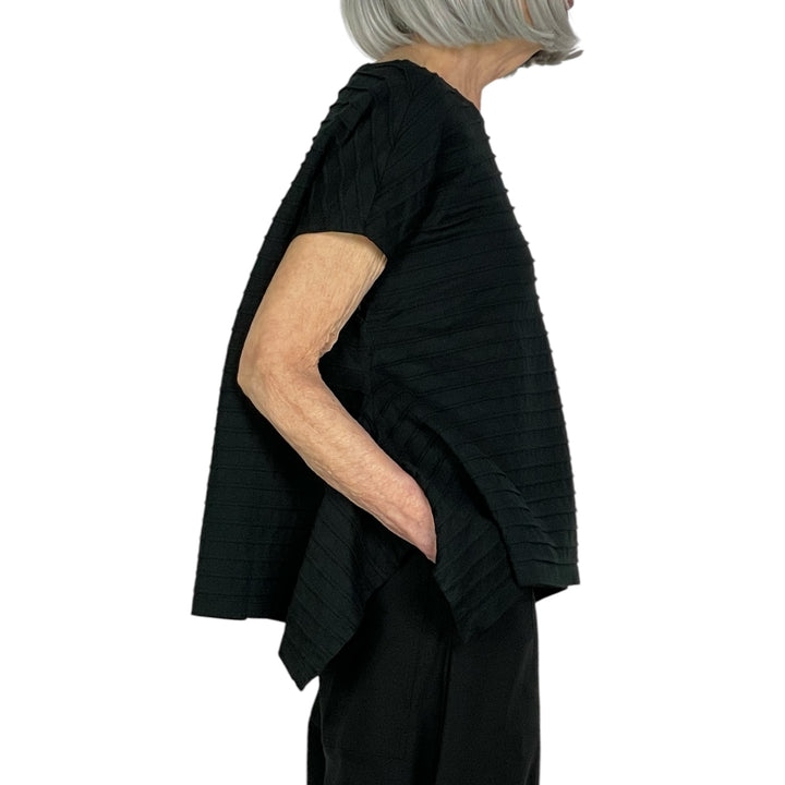 ASYMMETRIC JERSEY TOP