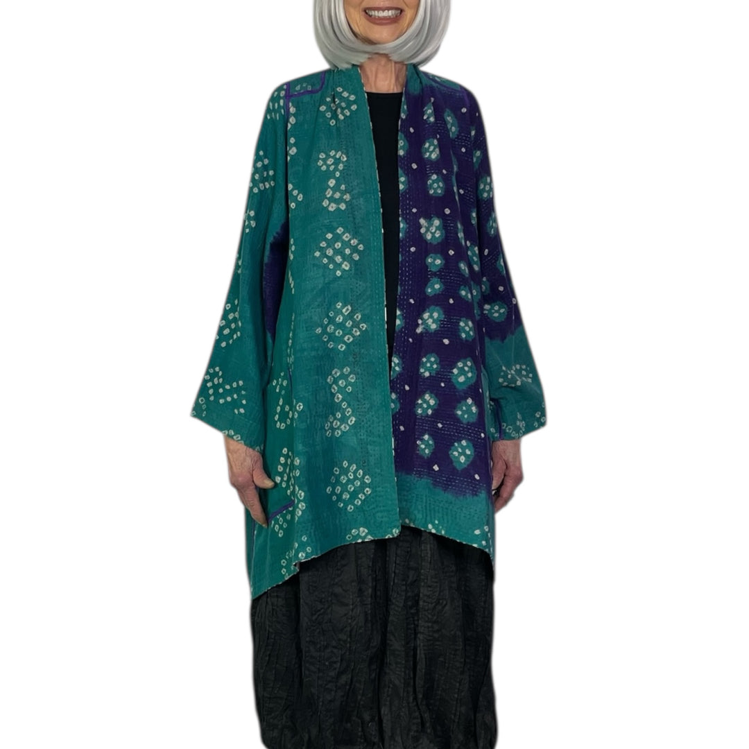 VINTAGE COTTON A-LINE JACKET