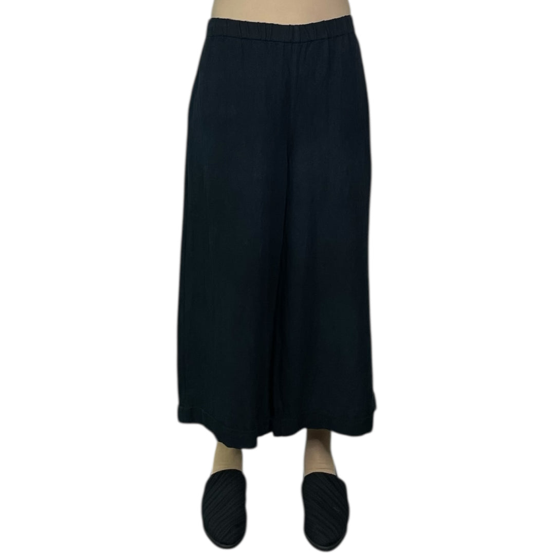 WIDE LEG DOUBLE CUFF PANT