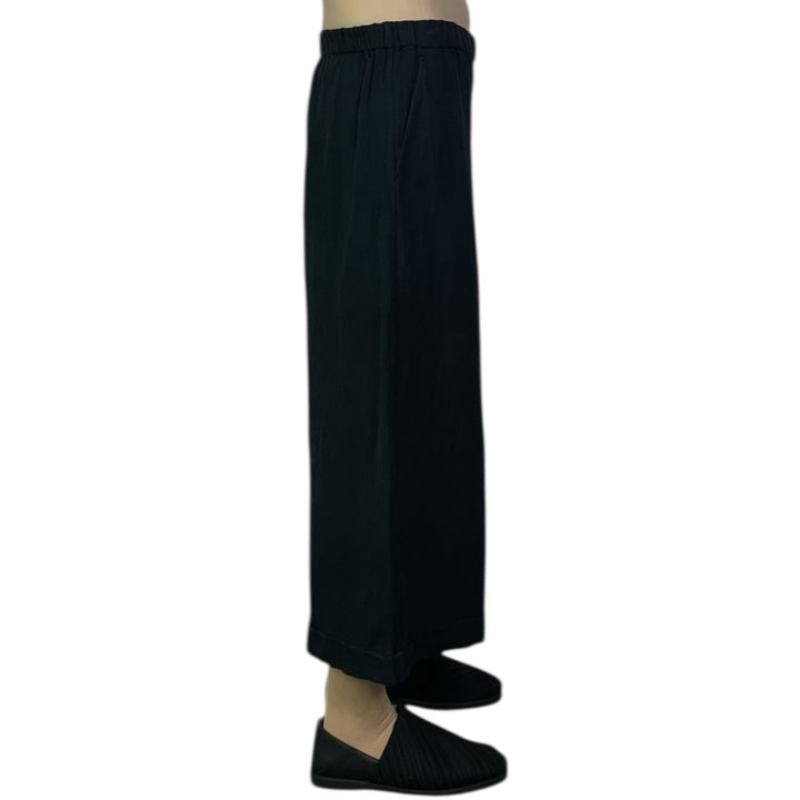 WIDE LEG DOUBLE CUFF PANT