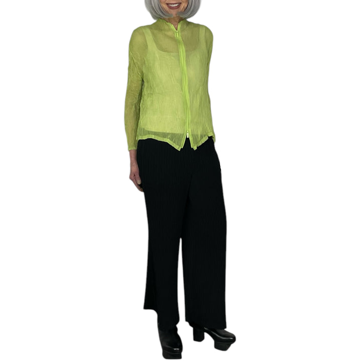 CHIFFON TWIST 2 ZIP JACKET