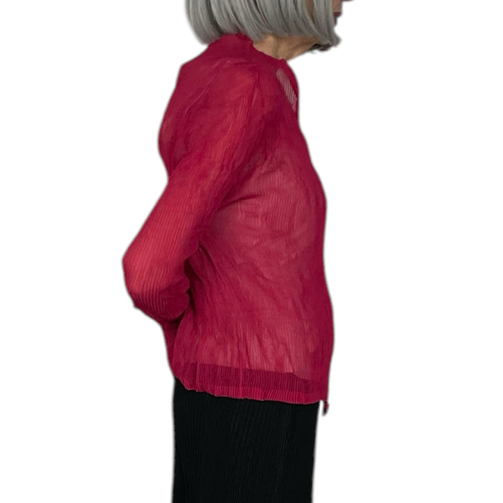 CHIFFON TWIST 2 ZIP JACKET