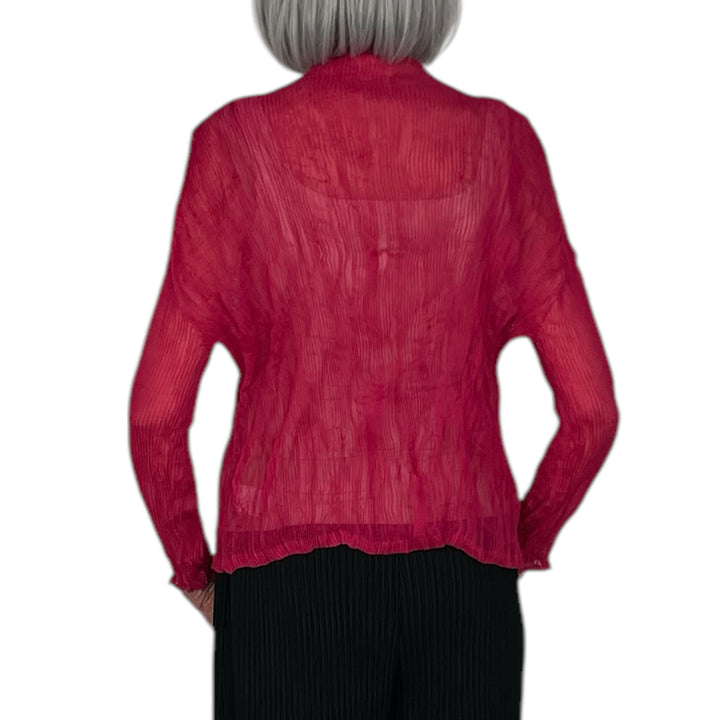 CHIFFON TWIST 2 ZIP JACKET
