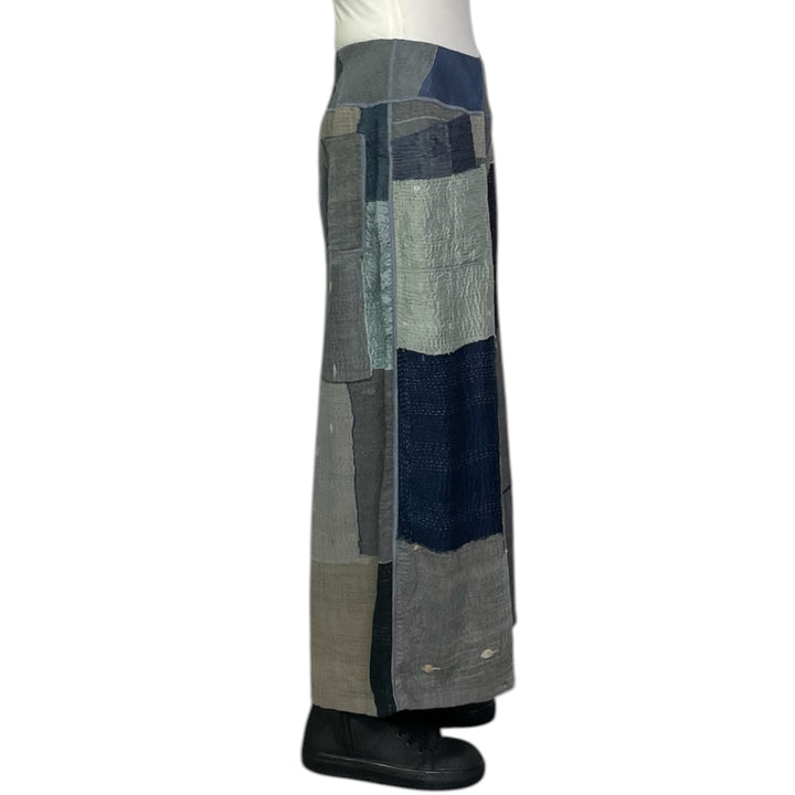 MOSAIC PATCH WIDE LEG PANT