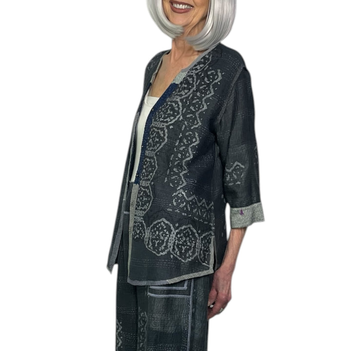 MOSAIC PATCH KURTA TOP