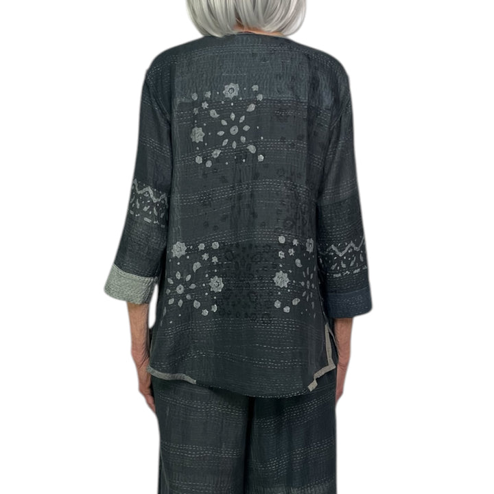MOSAIC PATCH KURTA TOP