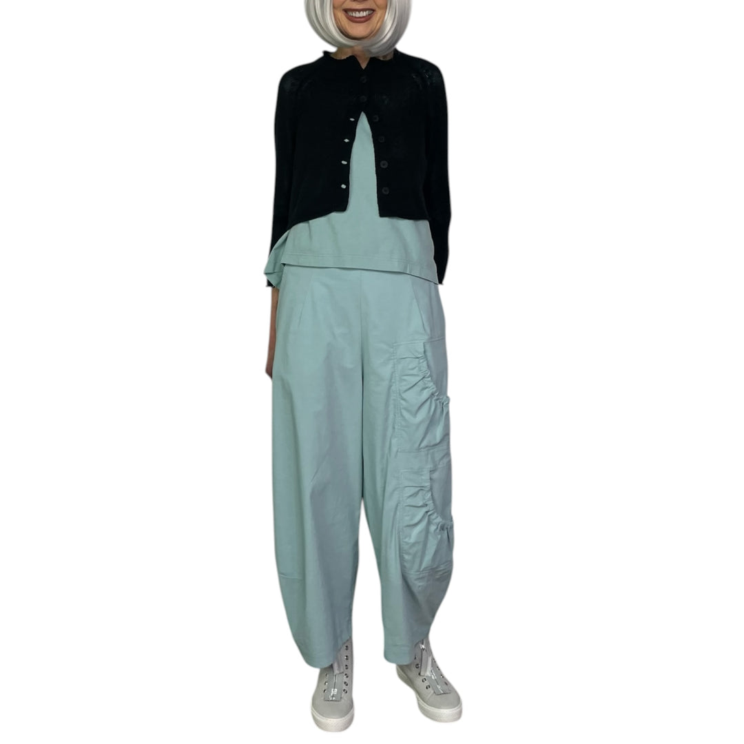 DOLMAN SLEEVE CROP CARDIGAN