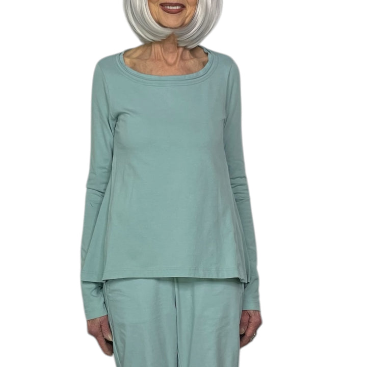 L/S SHAPED T-SHIRT
