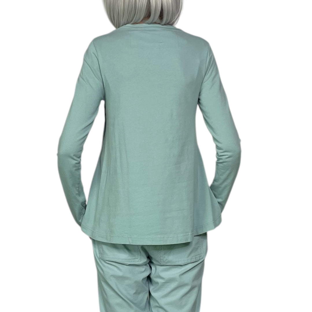 L/S SHAPED T-SHIRT