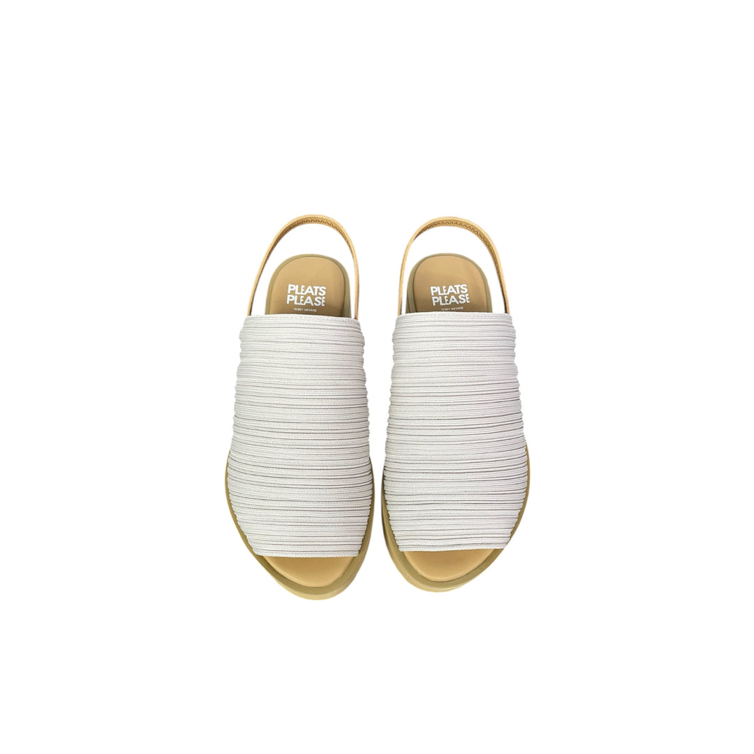 PLEATS KNIT SANDALS
