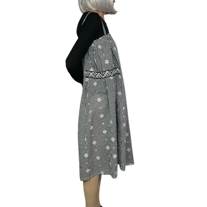 EMBROIDERED SEERSUCKER SKIRT/DRESS