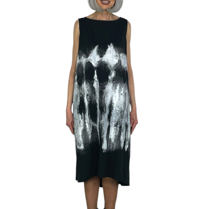 PAINTED SLEEVELESS DRESS