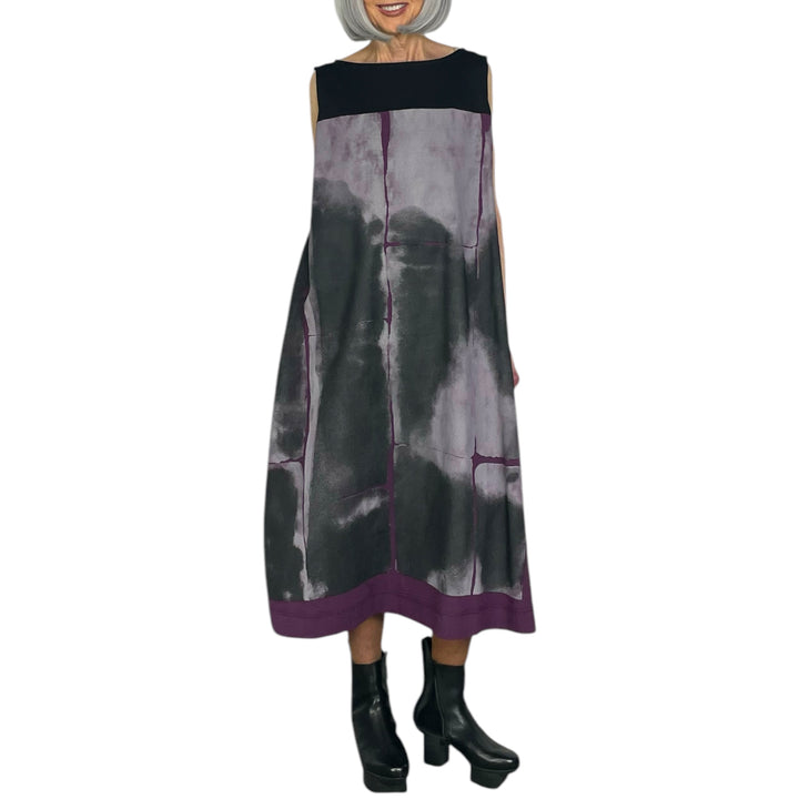 PAINTED SLEEVELESS DRESS