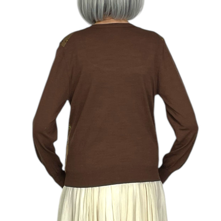 POLKA FLOWER CARDIGAN