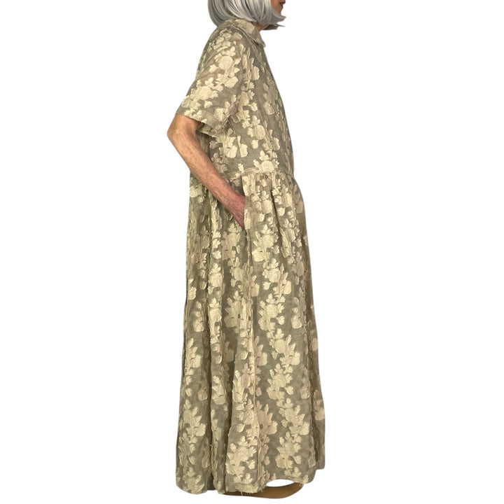 JACQUARD LONG DRESS