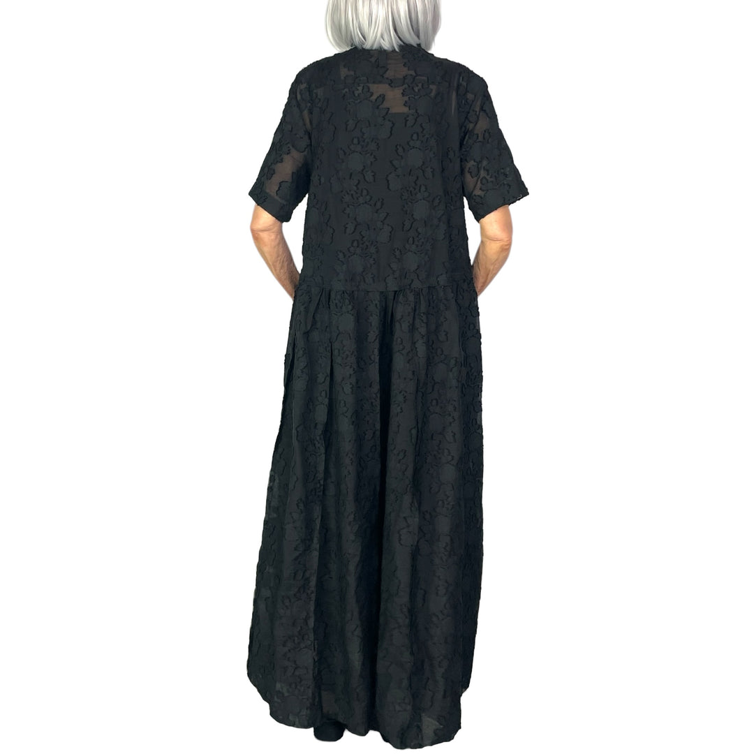 JACQUARD LONG DRESS