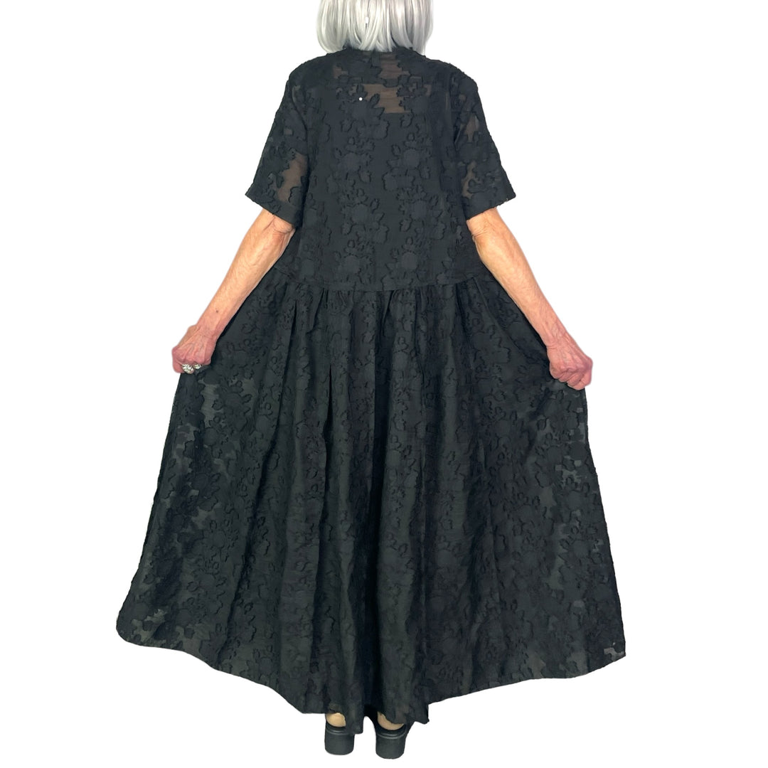 JACQUARD LONG DRESS