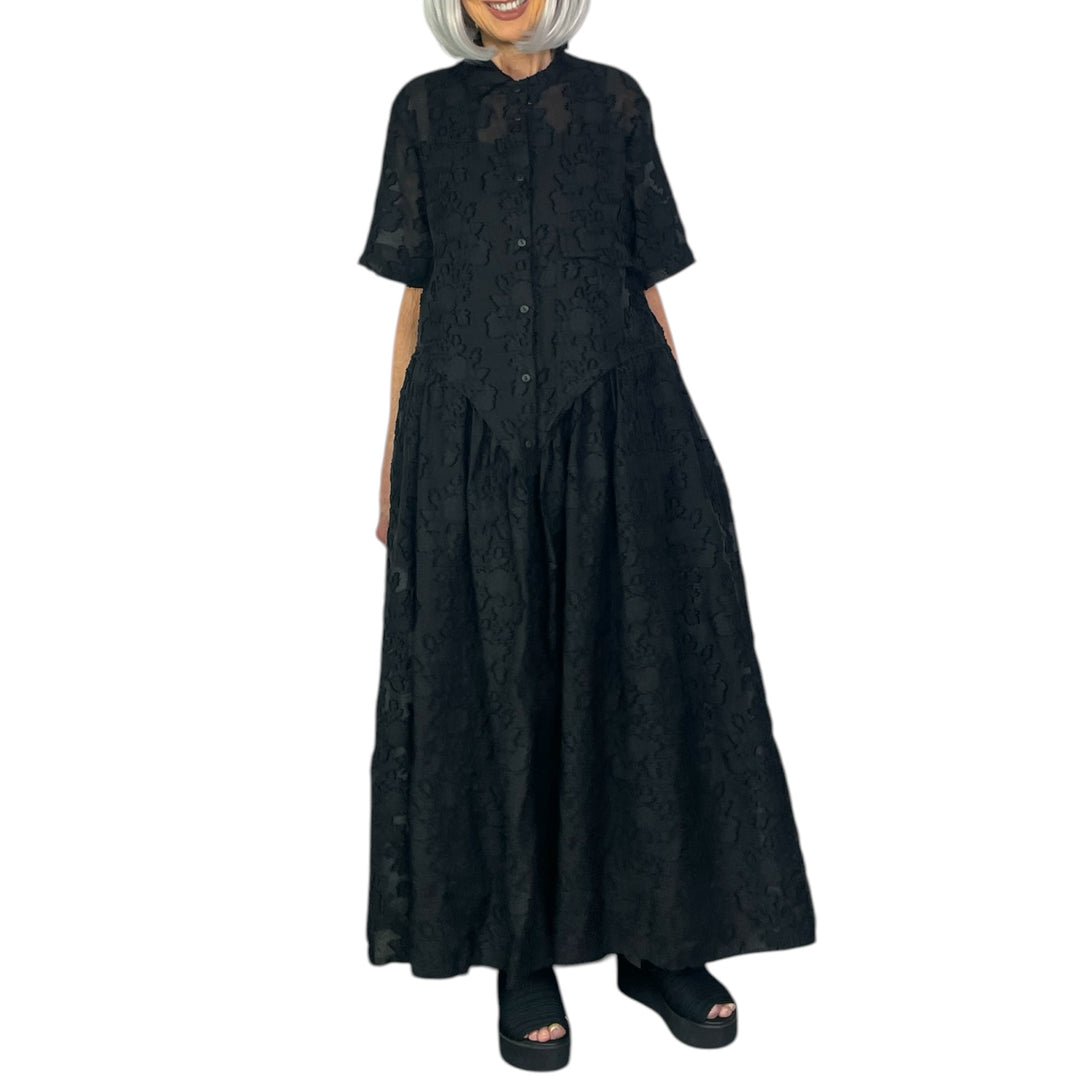 JACQUARD LONG DRESS