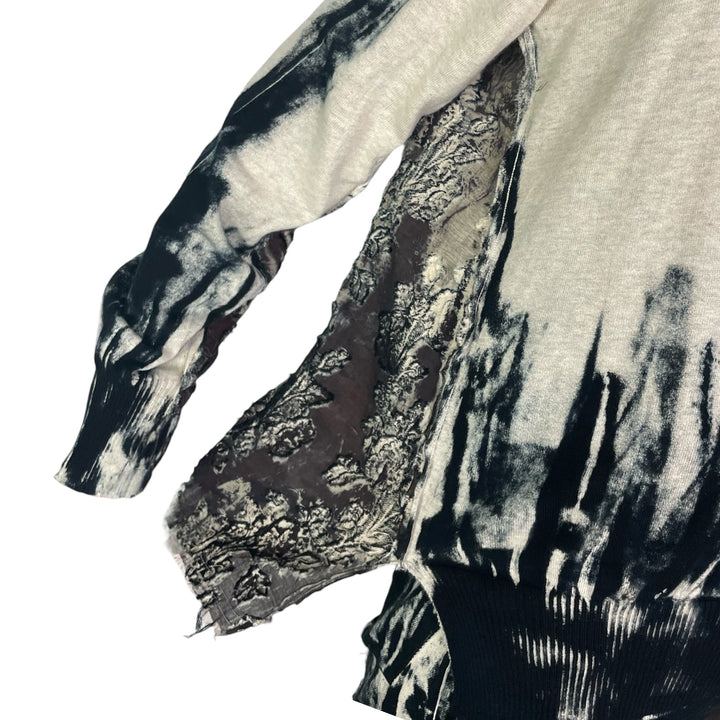 HAND PAINTED PULLOVER SWEATER