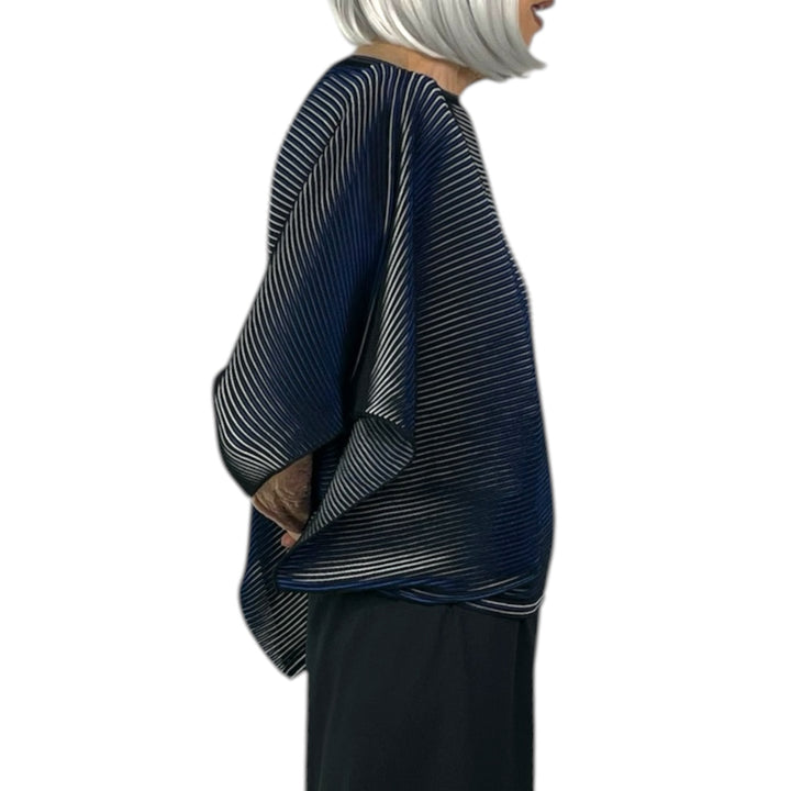 FACET KNIT BOXY TOP