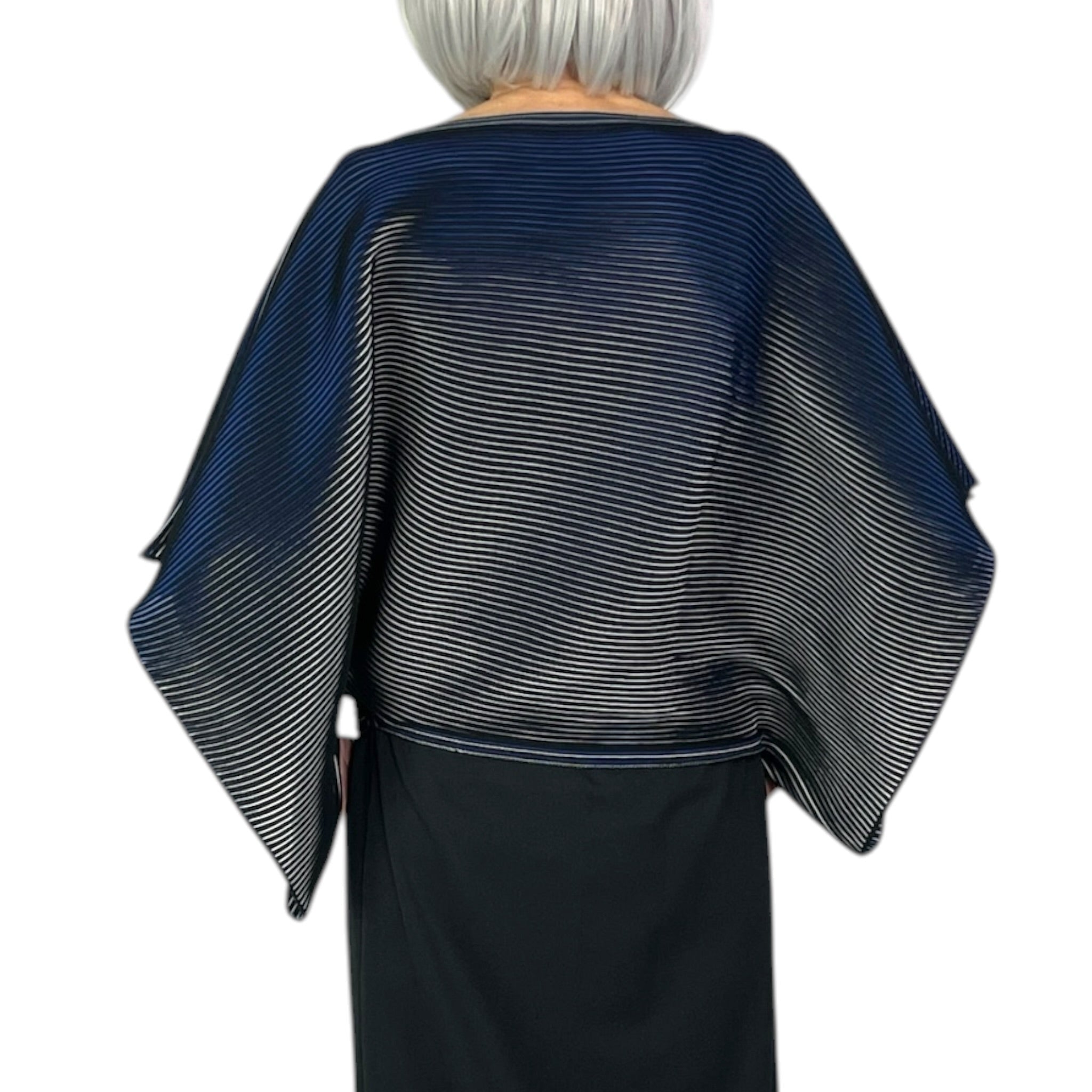 132.5 イッセイミヤケ スクエアカットソー モード 切り替え 和服 LA_2024apr25_thumb_5c6df725-