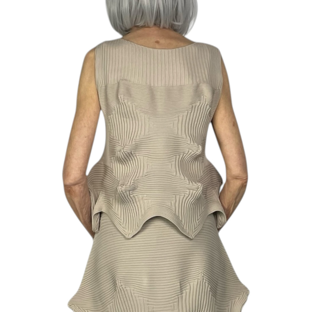 LINKAGE KNIT SLEEVELESS TOP