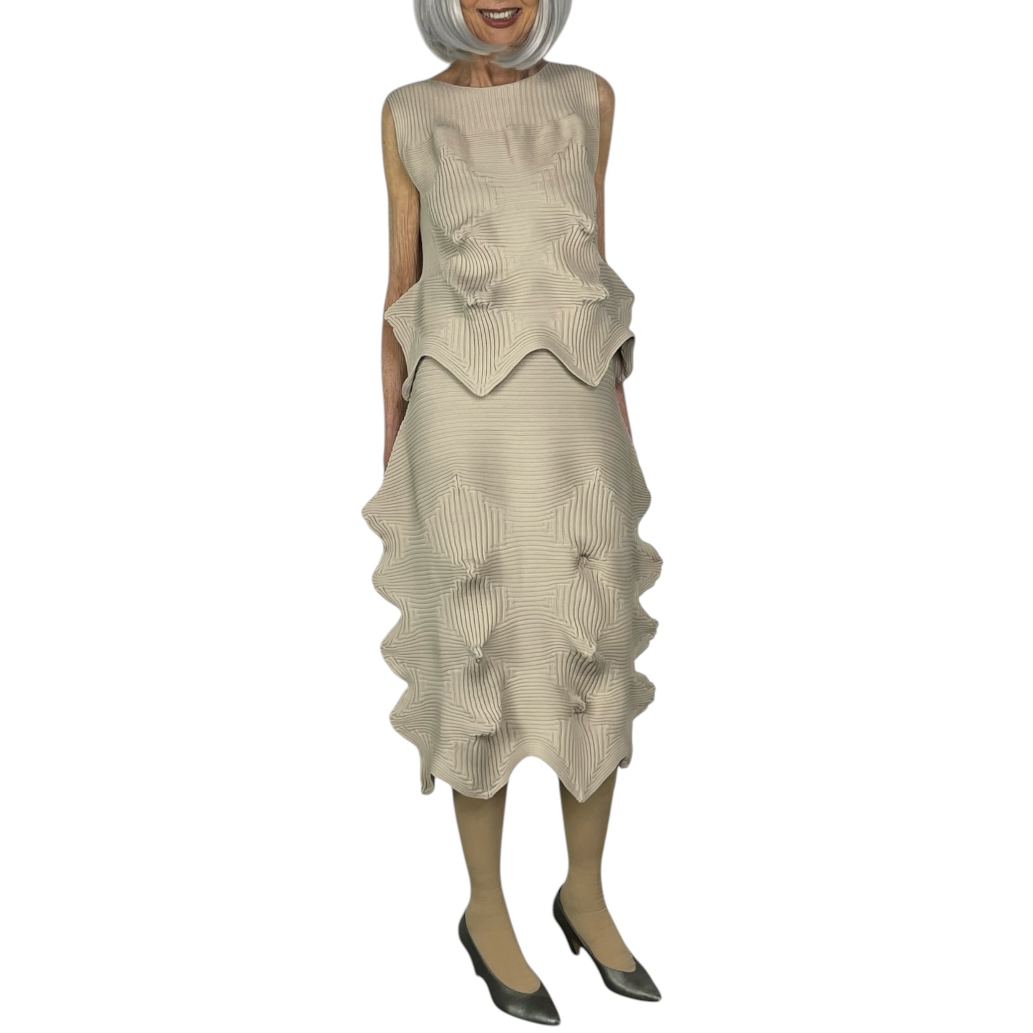 LINKAGE KNIT SKIRT – MIO
