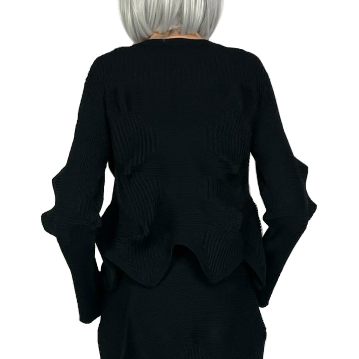 LINKAGE KNIT CARDIGAN