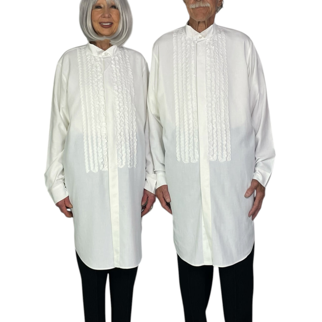 EMBROIDERY PRESS SHIRT - LONG