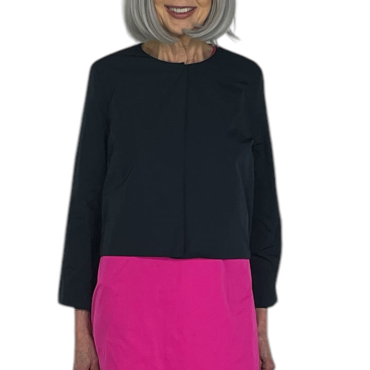 HEAVY TAFFETA MINI JACKET